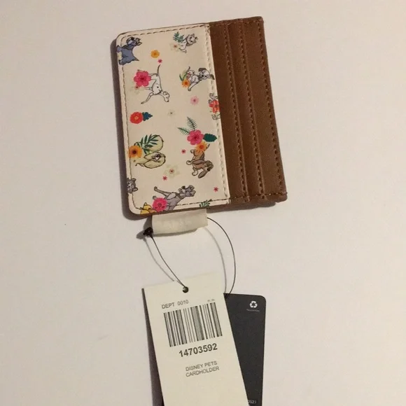 Disney Pets Floral Crossbody Bag and Card Holder - Picture 3 of 9